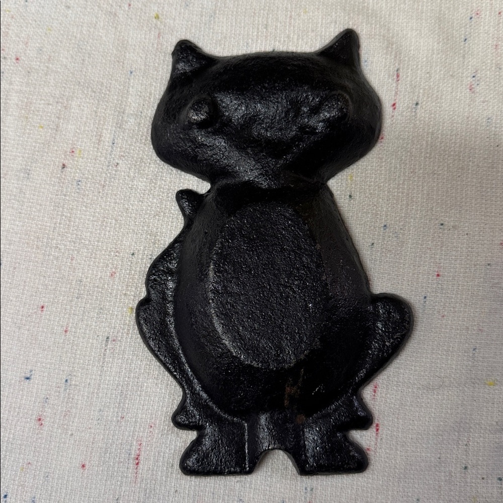 Cat cast iron decor - Picture 9 of 9
